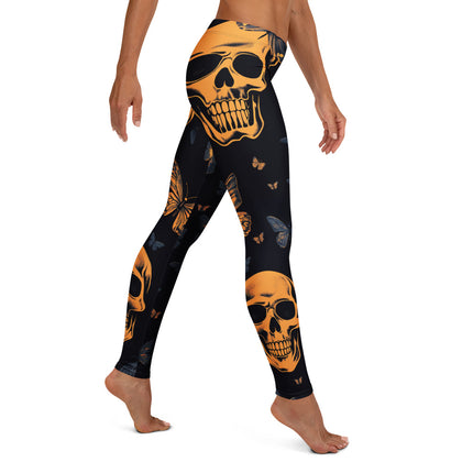 SKULL: Skull black Leggings